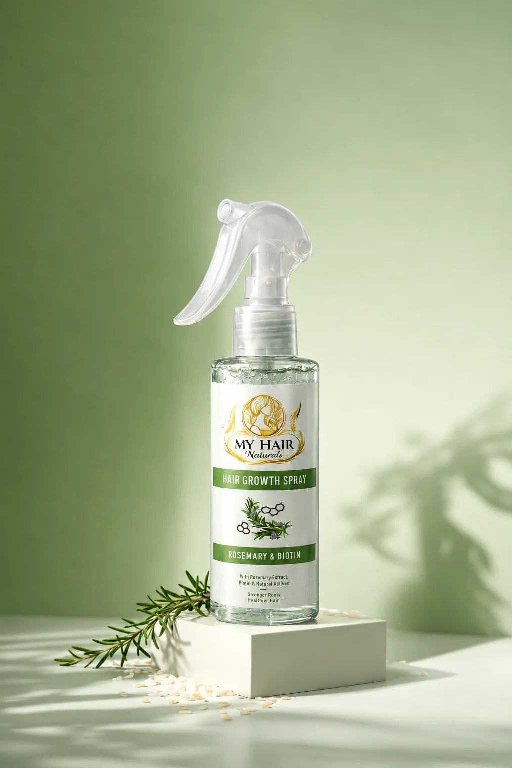 MYHAIR Naturals Rosemary Hair Growth Spray with Biotin